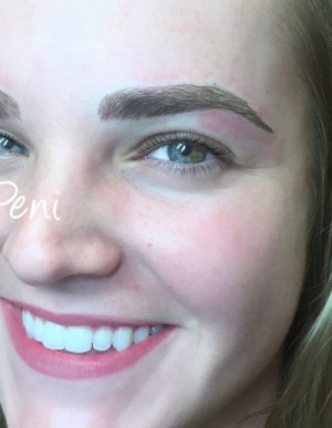 Microblading Case 7189 After Photo Microblading