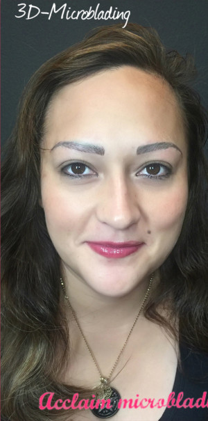 Microblading Case 7736 After Photo Microblading