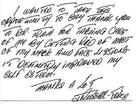 Testimonial from Dr. Tran Patient